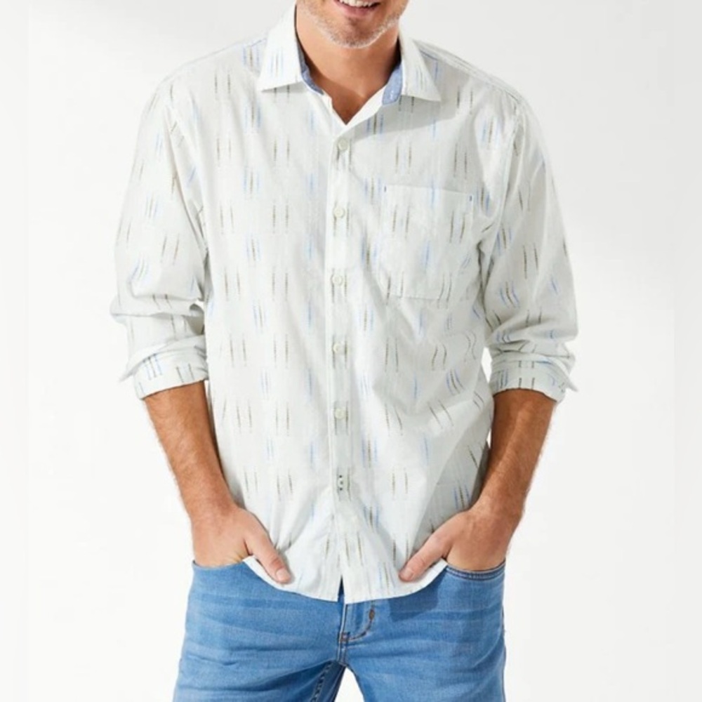 Tommy Bahama Florida Falls Long Sleeve Sport Shirt